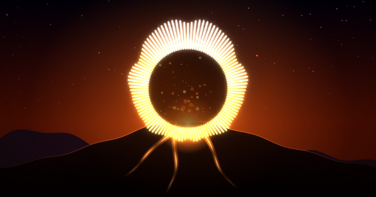 Aperçu de RYSS Visualizer : spectre audio animé